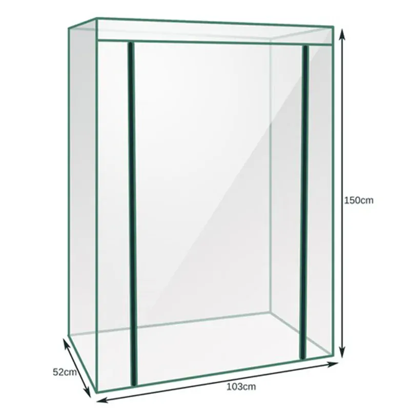 Záhradný mini fóliovník 150 x 103 x 52cm