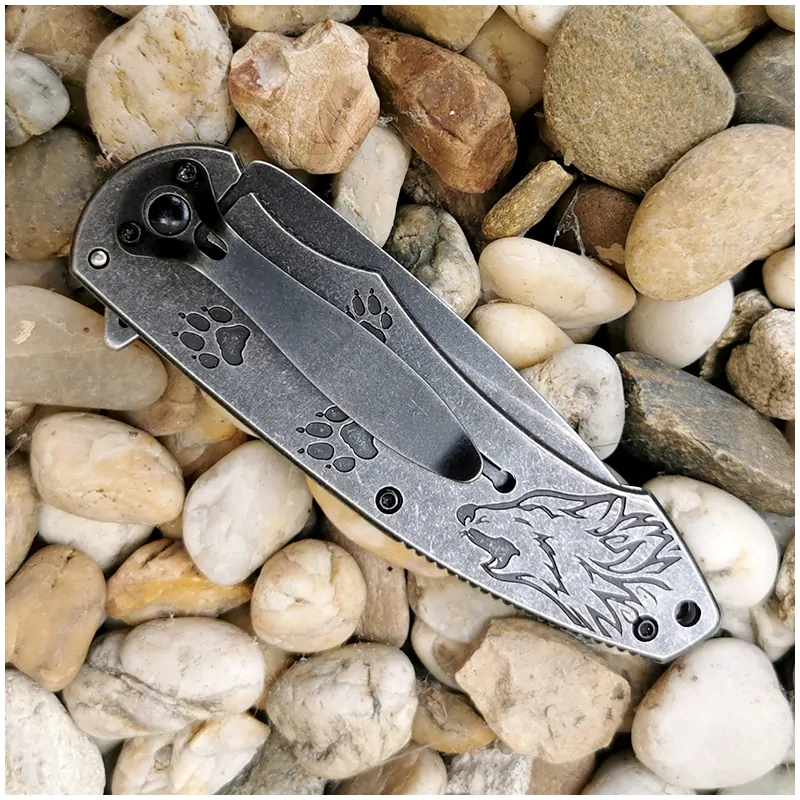 Nôž záchranársky Kandar Wolf 3D