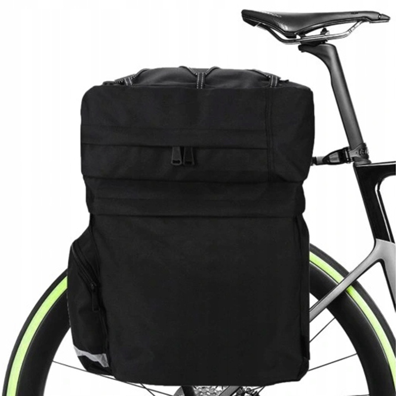Taška na nosič bicykla 60L s pláštenkou vodeodolná