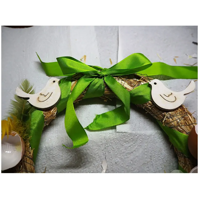 Slamený veniec 30cm