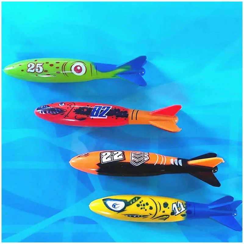 Hračka Torpédo na potápanie a lovenie z vody - 4 ks