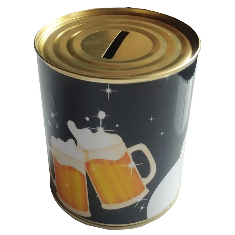 Pokladnička-konzerva Pivo 12cm