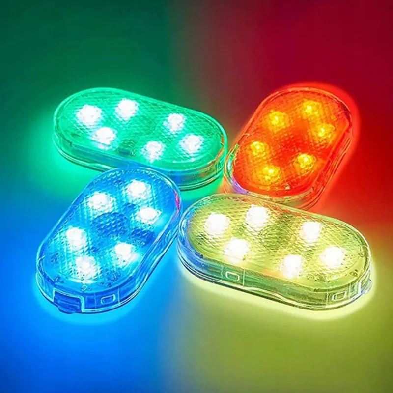 Dotyková 6 LED RGB lampa do auta