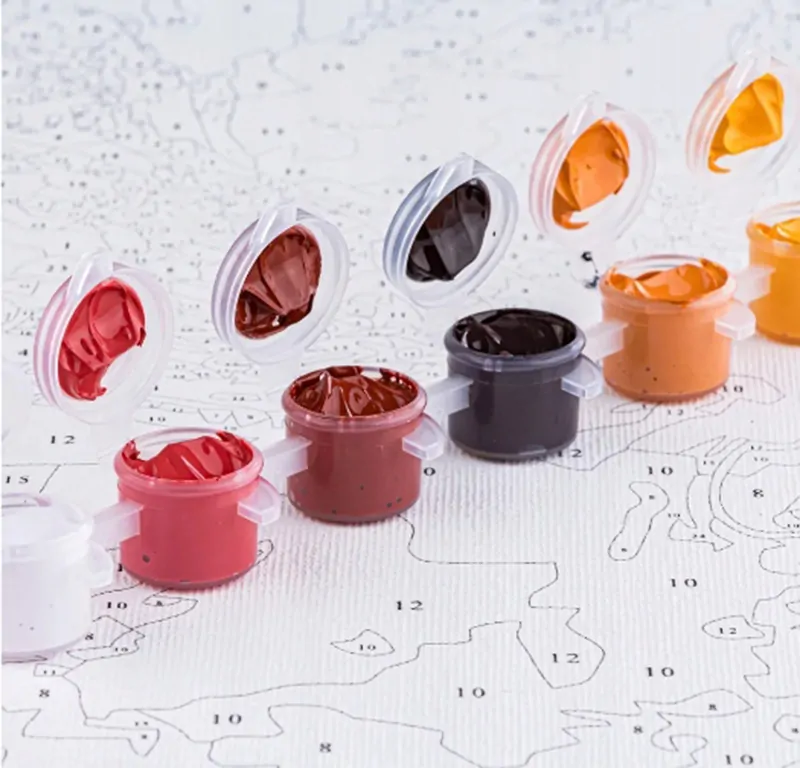 Maľovanie podľa čísel 47x58cm Líška