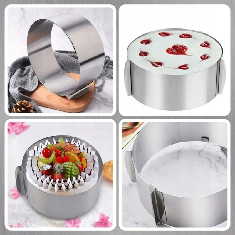 Nastaviteľná forma na pečenie torty kruh 30cm