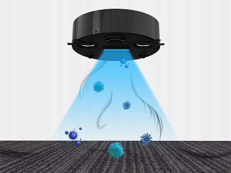 Robotický vysávač USB 8808 čierny