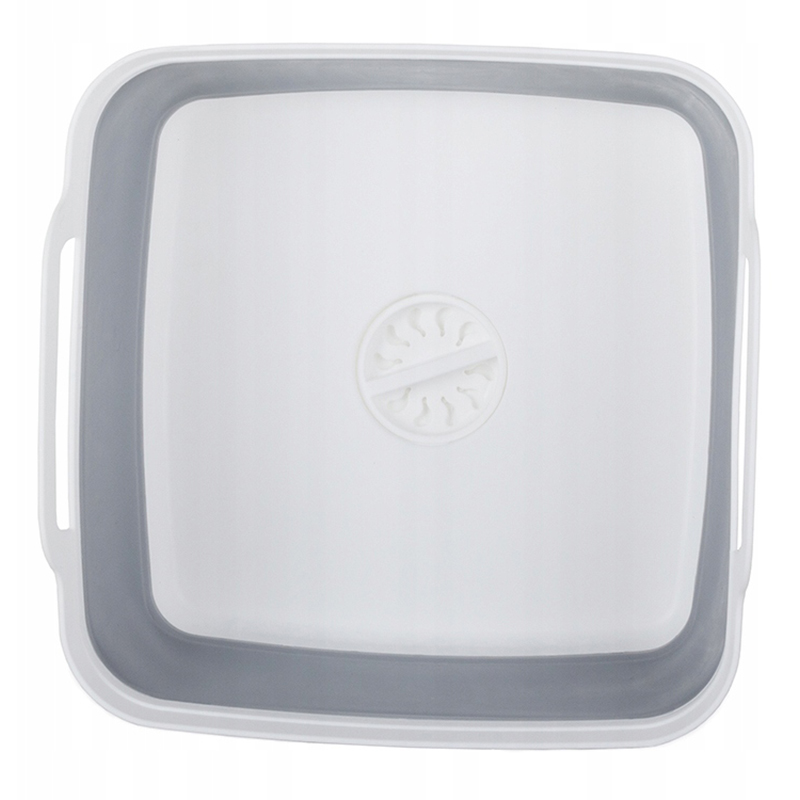 Silikónová skladacia miska štvorec 8L