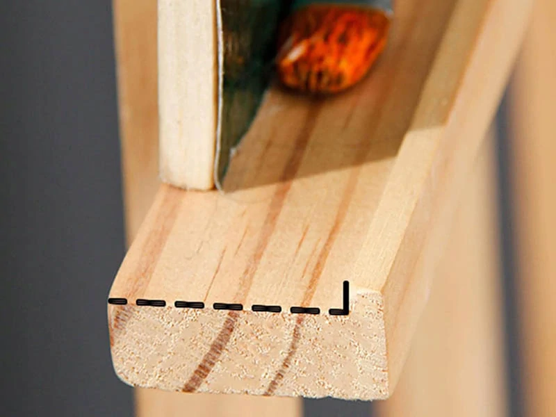 Veľký drevený maliarsky stojan – ateliérový aj exteriérový, 170 cm