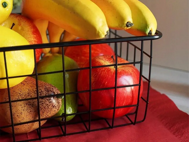 Kovový košík 28 x 22 x 12cm