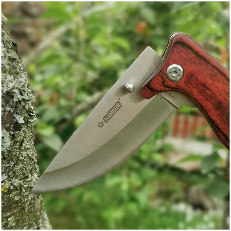 Kandar - Poľovnícky nôž s drevenou rúčkou