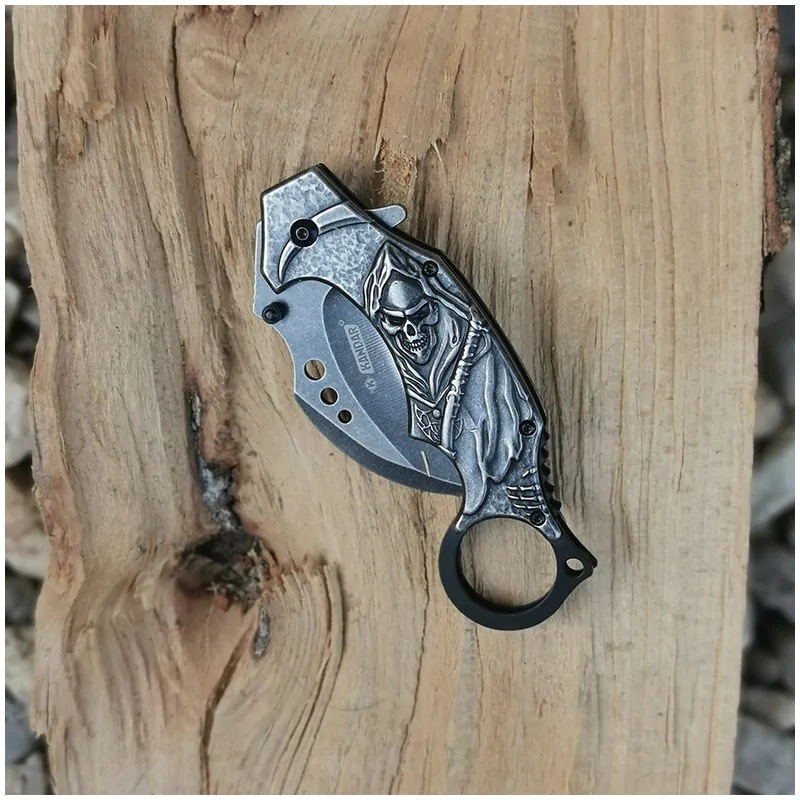 Mr. Grim - Nôž Karambit celokovový