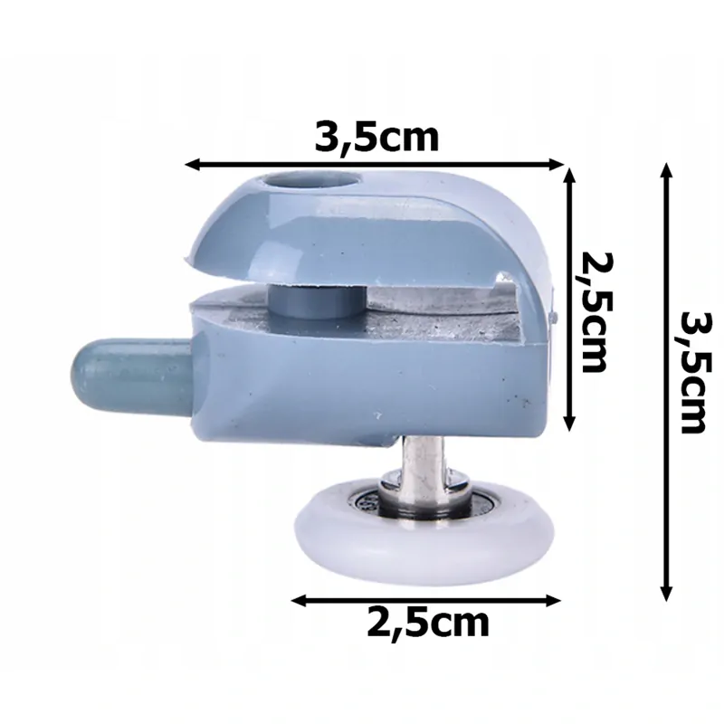 Kolieska na sprchové dvere 8 ks