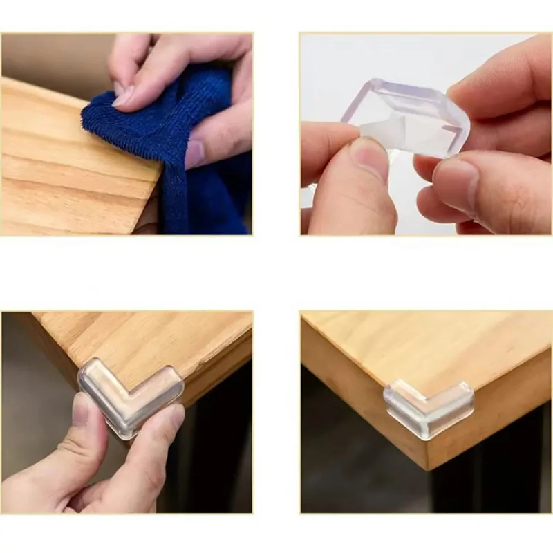 Chránič rohov model T silikónový 4ks