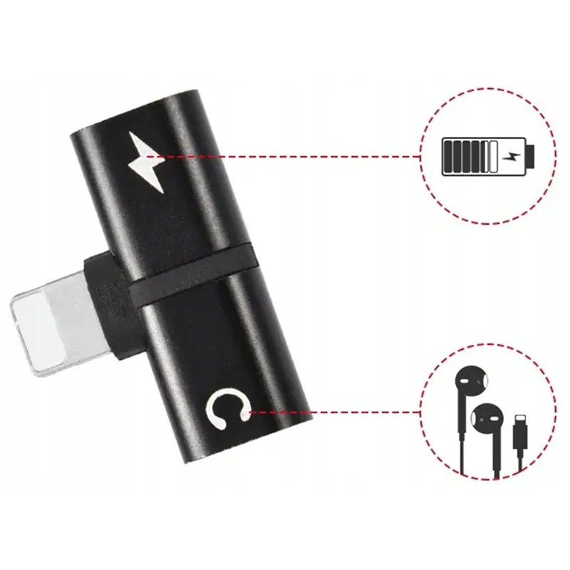 Rozdeľovač iPad iPhone 2v1