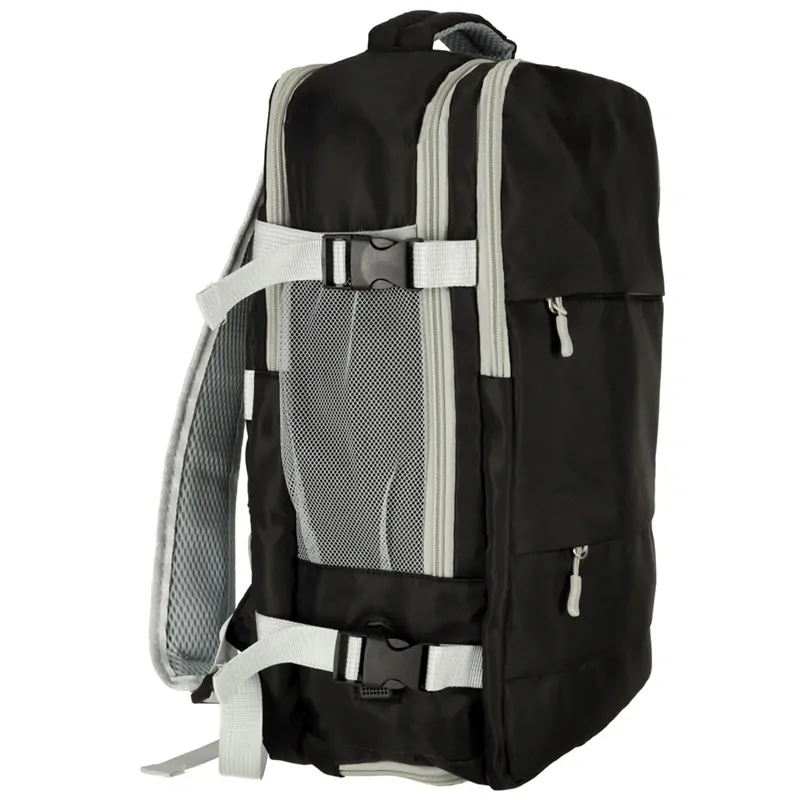 Cestovný ruksak do lietadla s USB portom 45 × 16 × 28 cm – čierny
