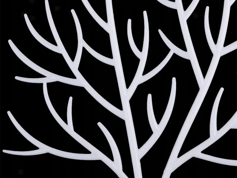 Stojan na šperky a hodinky 42cm biely