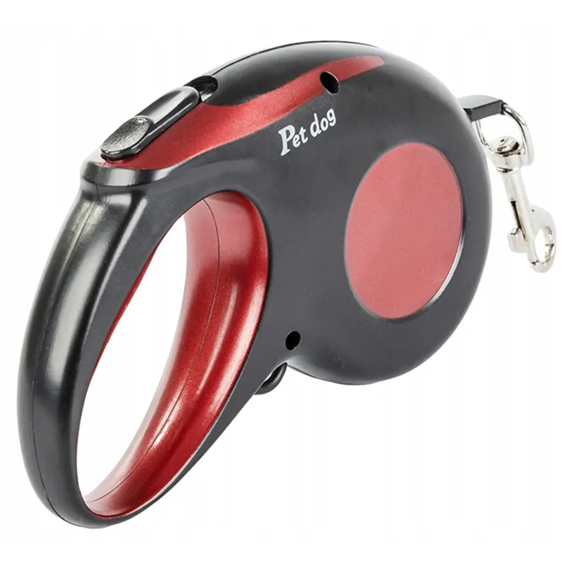 Vodítko pre psa 5m do 15kg červené