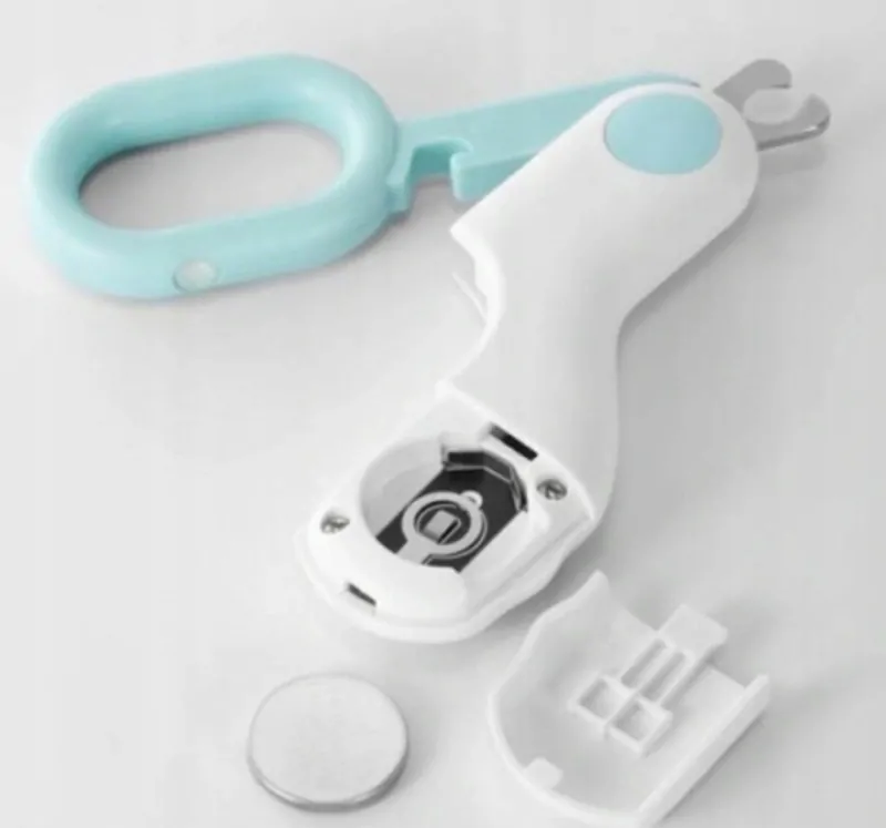 Kliešte na pazúry pre psa a mačku s LED svetlom