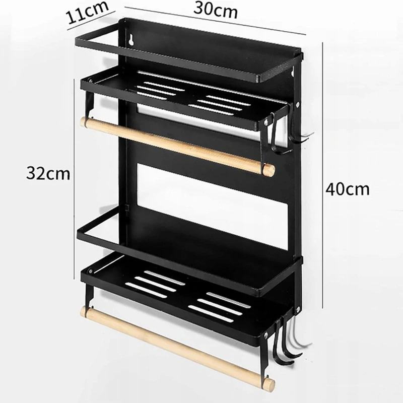 Magnetický organizér na chladničku 2v1 40x30cm
