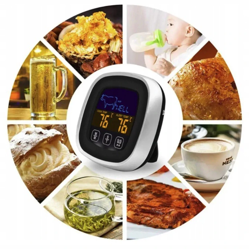 Teplomer na pečenie so sondou