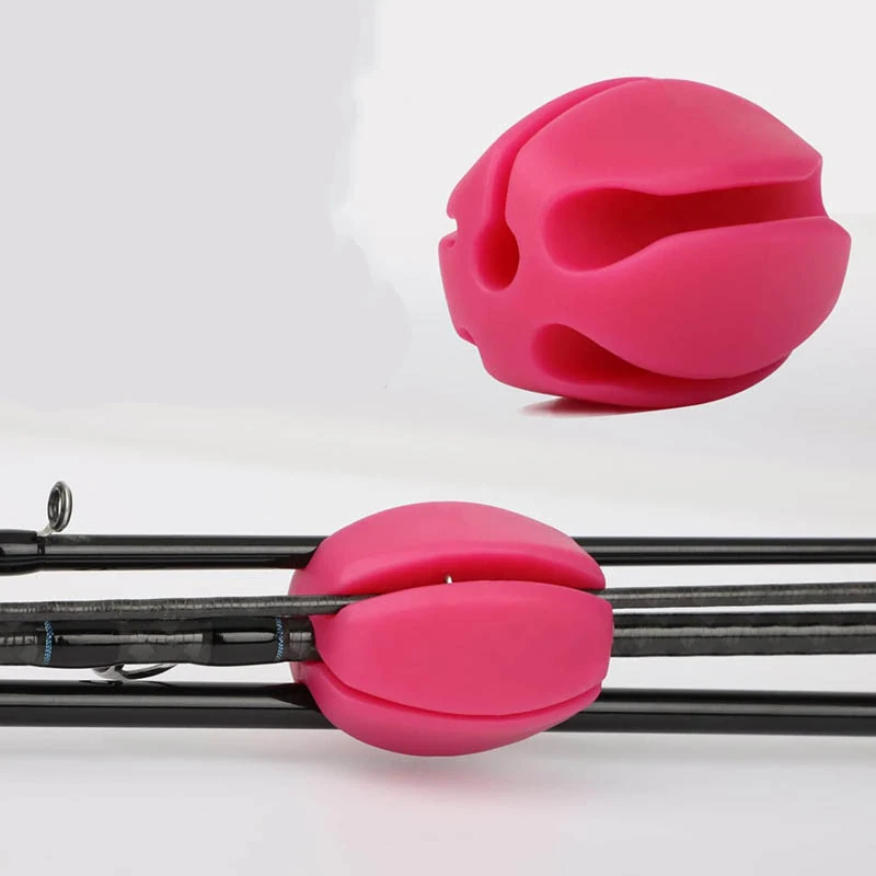 Silikónový držiak na rybársku udicu