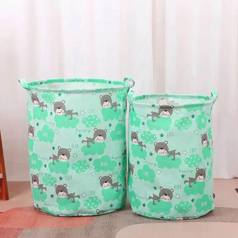 Kôš na hračky zelený 35l