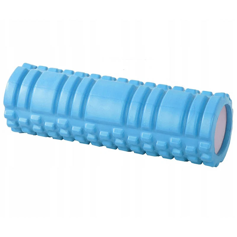 Valec na cvičenie - Joga roller modrý 30cm
