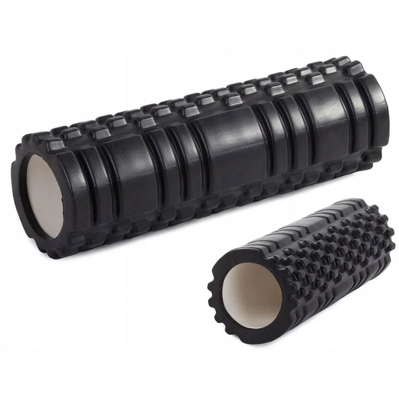 Valec na cvičenie - Joga roller čierny 30cm