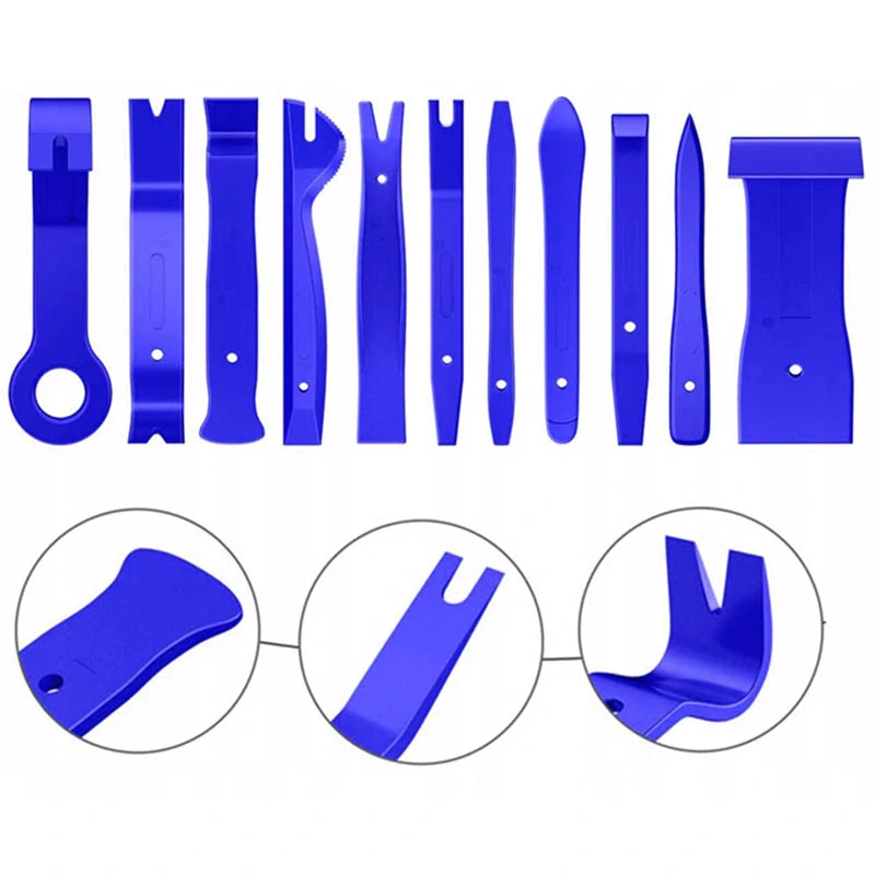 Sada na demontáž plastových dielov v automobile 11-dielna