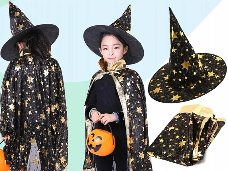 Detský kostým Čarodejník veľkosť M