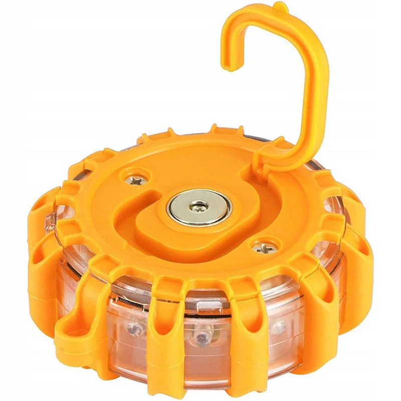 Silná výstražná lampa 360 LED s magnetom