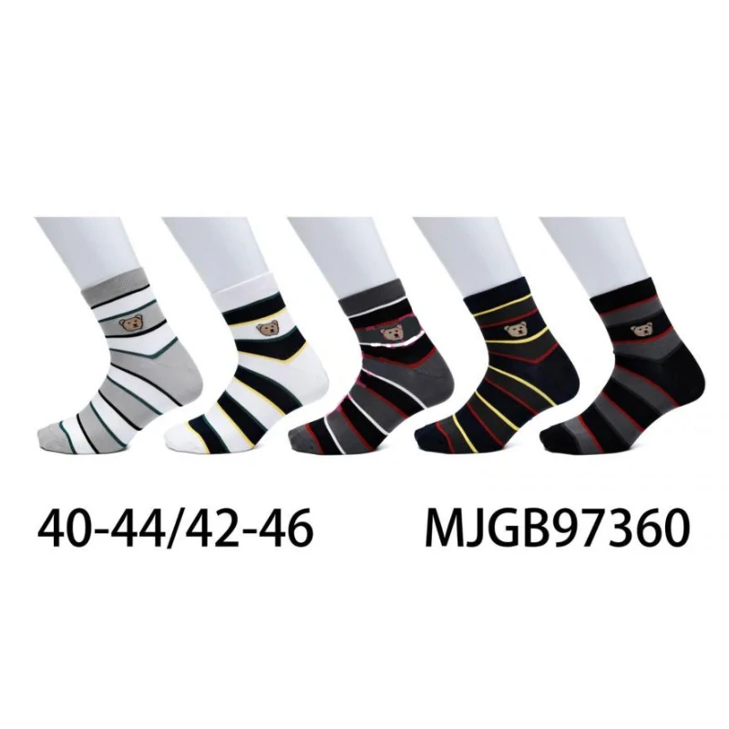 PESAIL - Bavlnené členkové ponožky č.40-44; 42-46 : MJGB97360