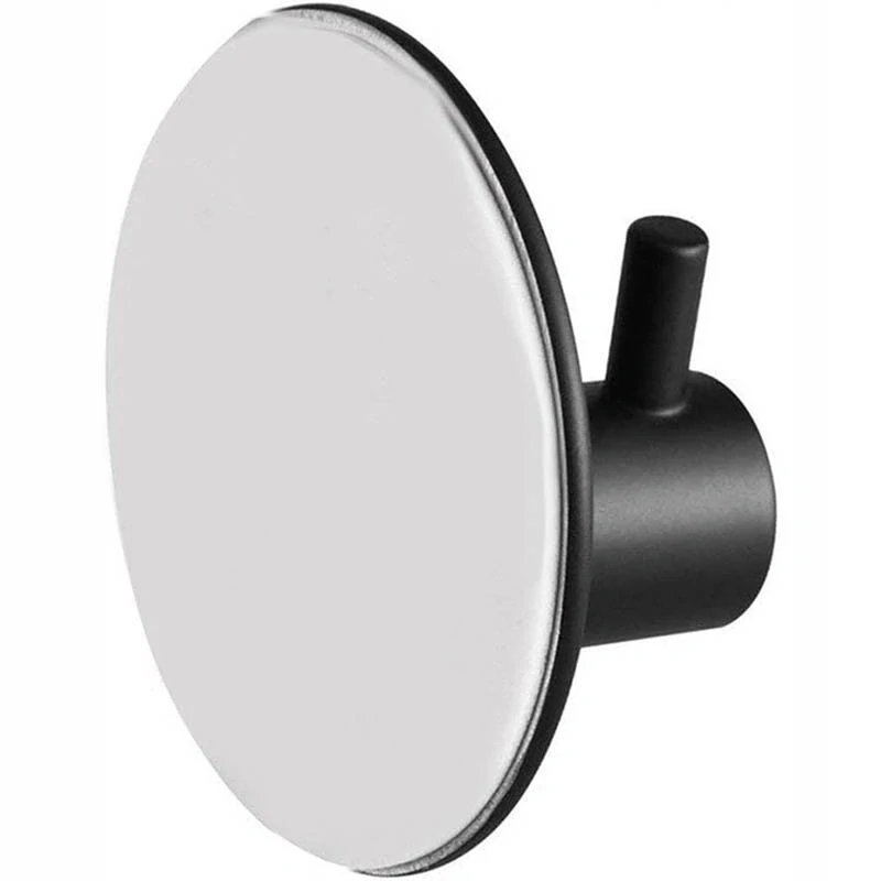 Nástenný vešiačik kovový čierny