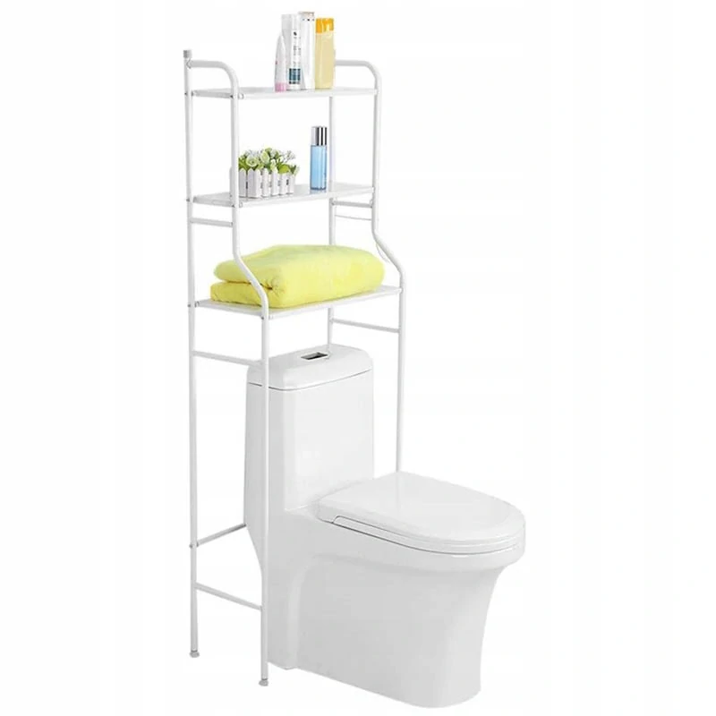 Regál do kúpeľne nad WC 150cm biely