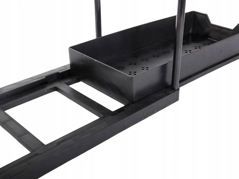 Organizér s výsuvnými policami 40x36x22cm čierny