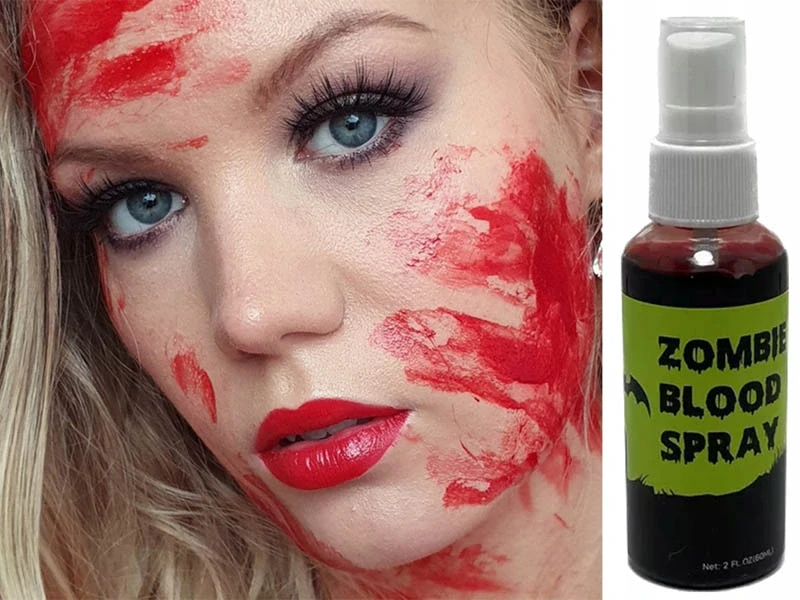 Halloweenska dekorácia Falošná krv v spreji 60ml