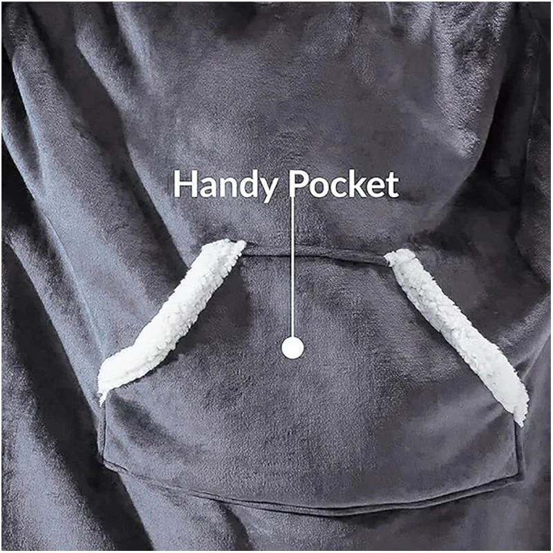 Teplá bunda XXL Oversize unisex sivá