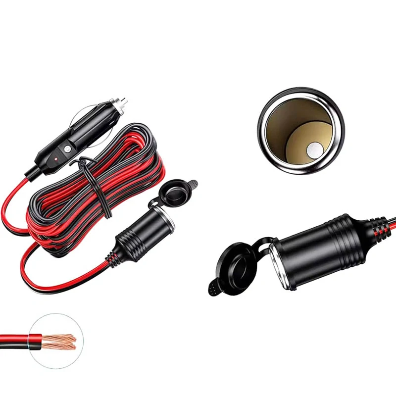 Predlžovací kábel autozásuvky 12V 4m