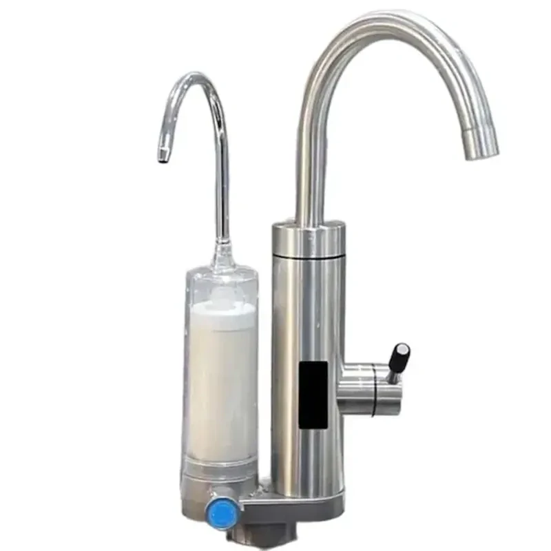 Prietokový ohrievač vody s filtrom a LCD displejom RYK-011-1 3kW