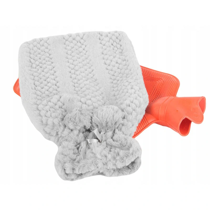 Termofor 2l - Hrejivá fľaša so svetríkom sivá