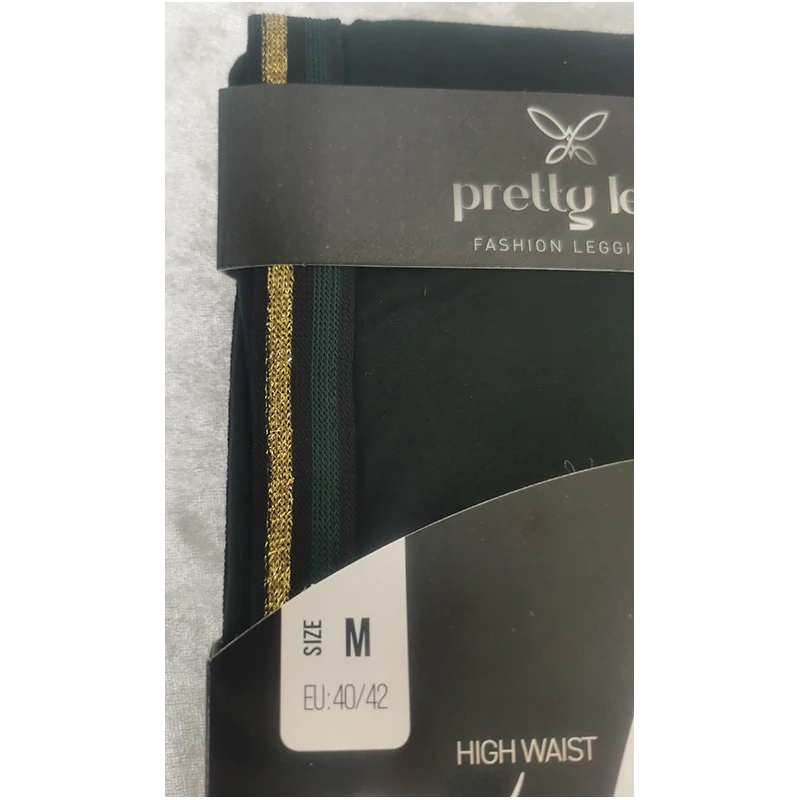 Pretty legs - Dámske športové legíny s pruhom