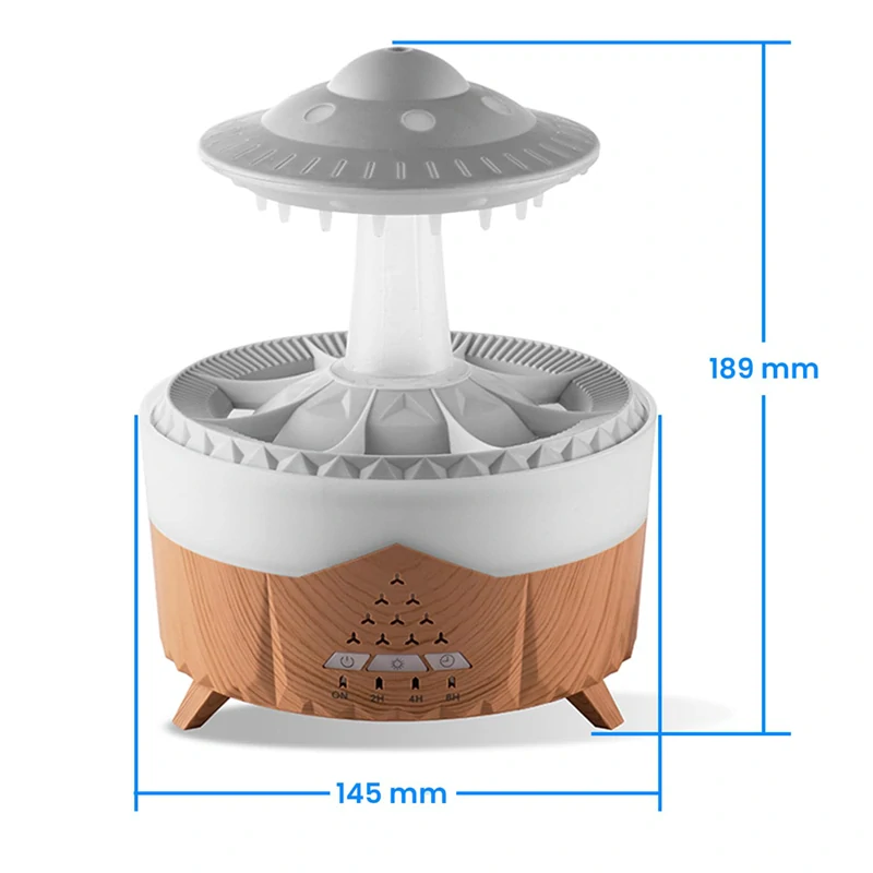 Rain Cloud Zvlhčovač vzduchu s efektom dažďových kvapiek