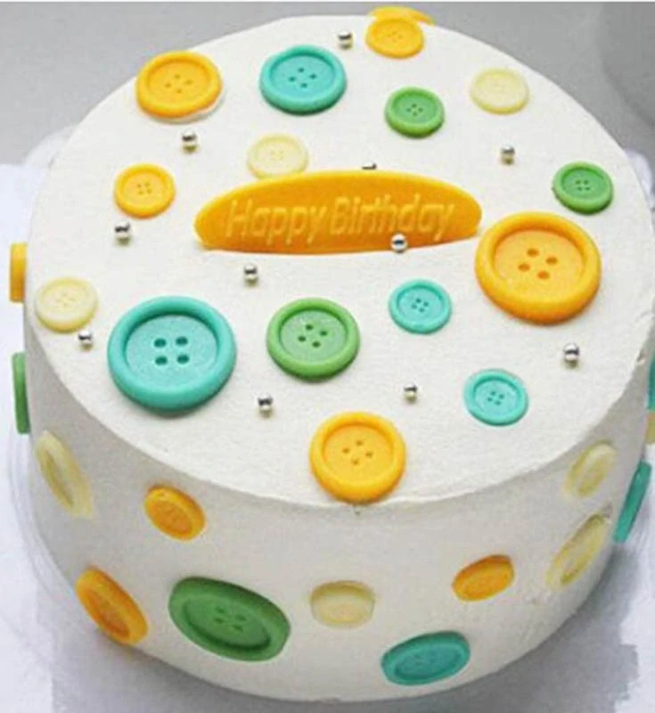 Silikónová forma na 19ks čokoládových gombíkov a kociek ľadu 21x10cm