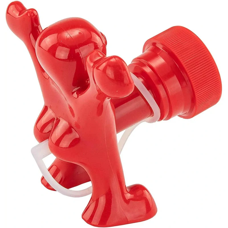 Sir Perky Vtipný vrchnák na fľašu s lievikom