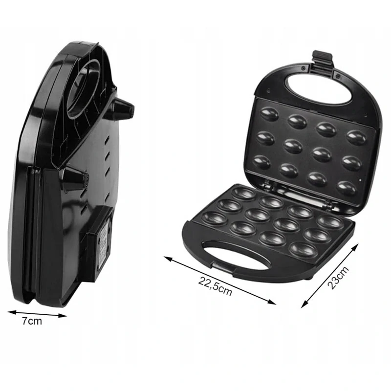 Elektrický stroj na pečenie orieškových koláčikov 750W