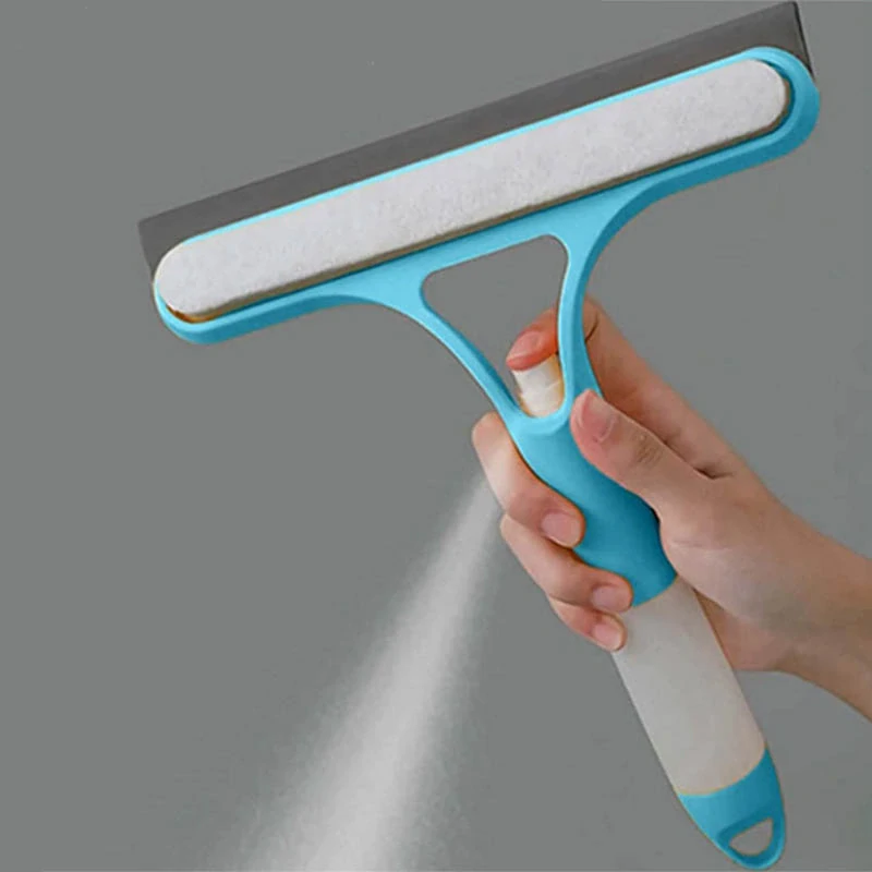 Stierka na okná s rozprašovačom