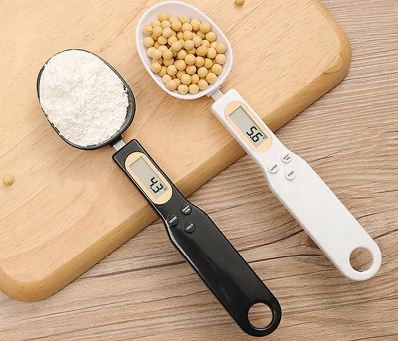 Kuchynská váha - lyžica do 500g čierna