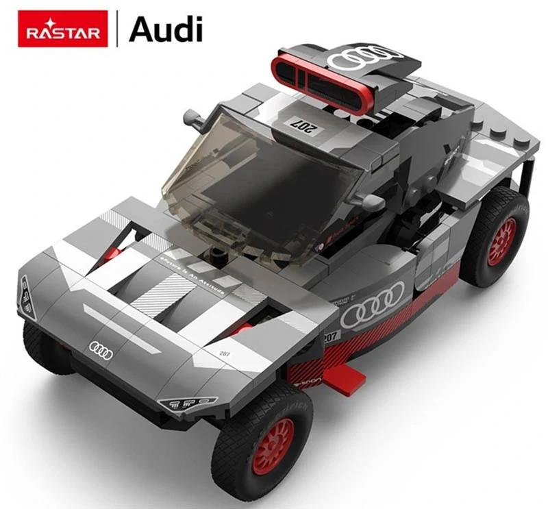 Rastar stavebnica Audi RS Q e-tron 1:30 – 367 dielikov