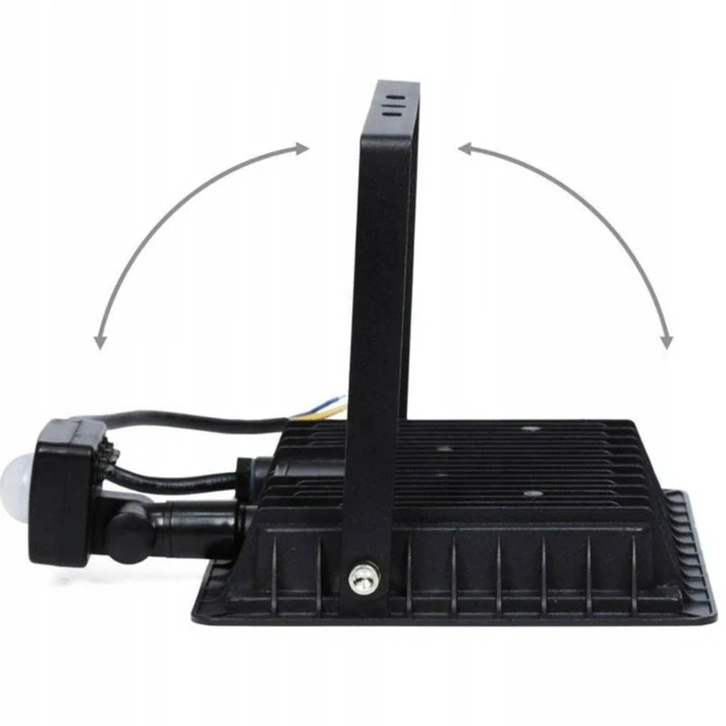 Vonkajší reflektor LED s detektorom pohybu 100W