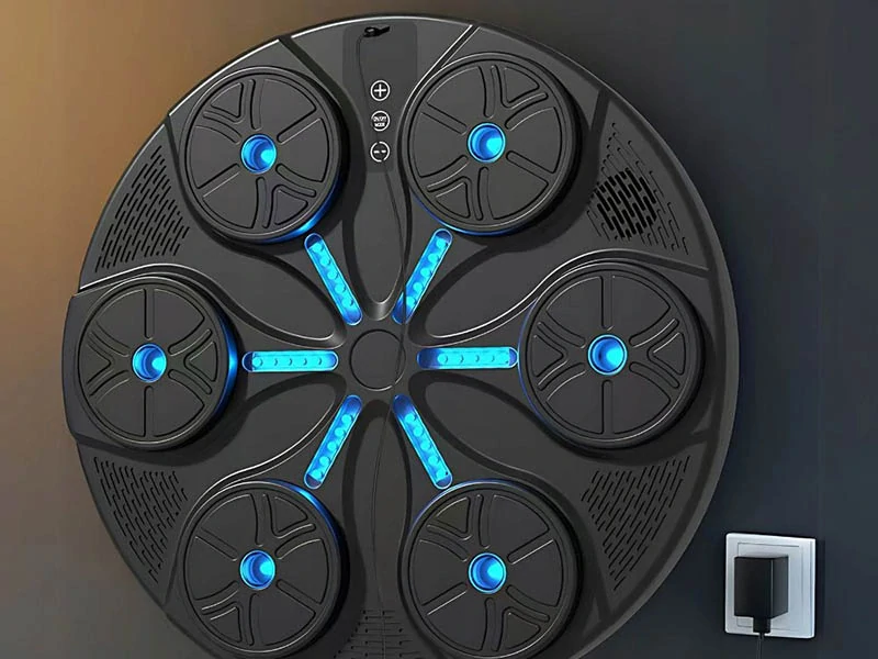 Elektronický boxerský terč so svetelnými zónami 35 cm + rukavice